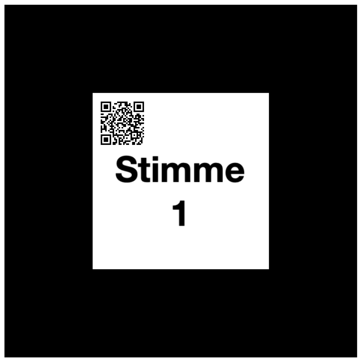 Qr Code und Marker Ar Stimmanregung